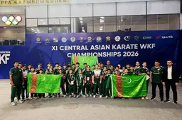 Сборная Туркменистана привезла 21 награду с чемпионата Центральной Азии в Актау